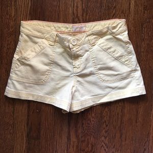 Yellow L.e.i. Stretch Shorts